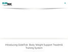 Tablet Screenshot of glidetrak.com